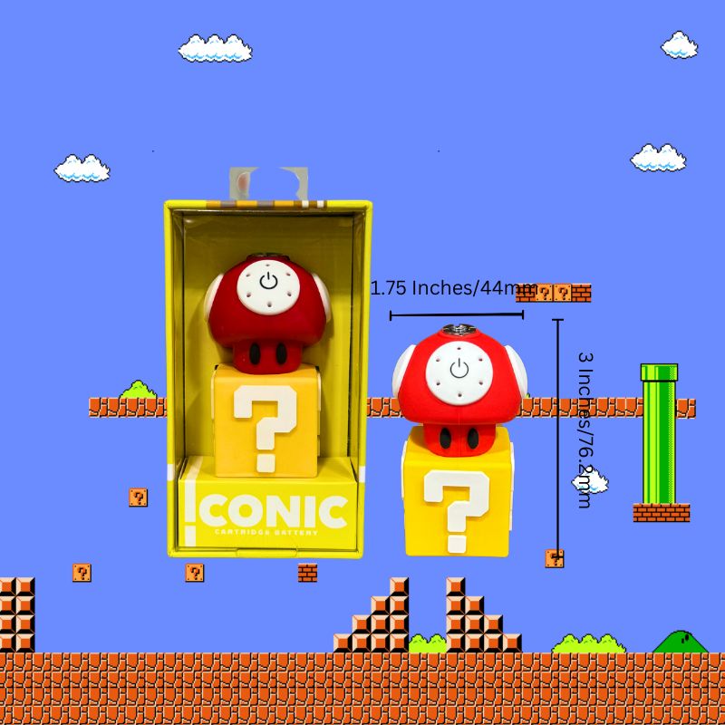 Iconic Batteries Mushroom