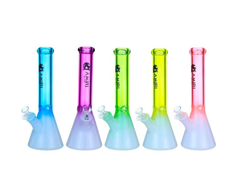 Amiri Glass White Pipe | Glass Water Pipe | SmokeYosh