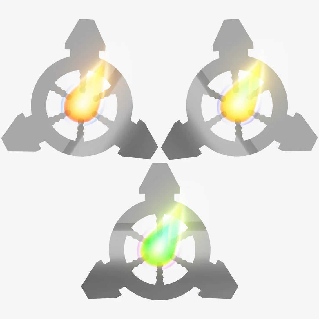 Color Changing Flame Rings