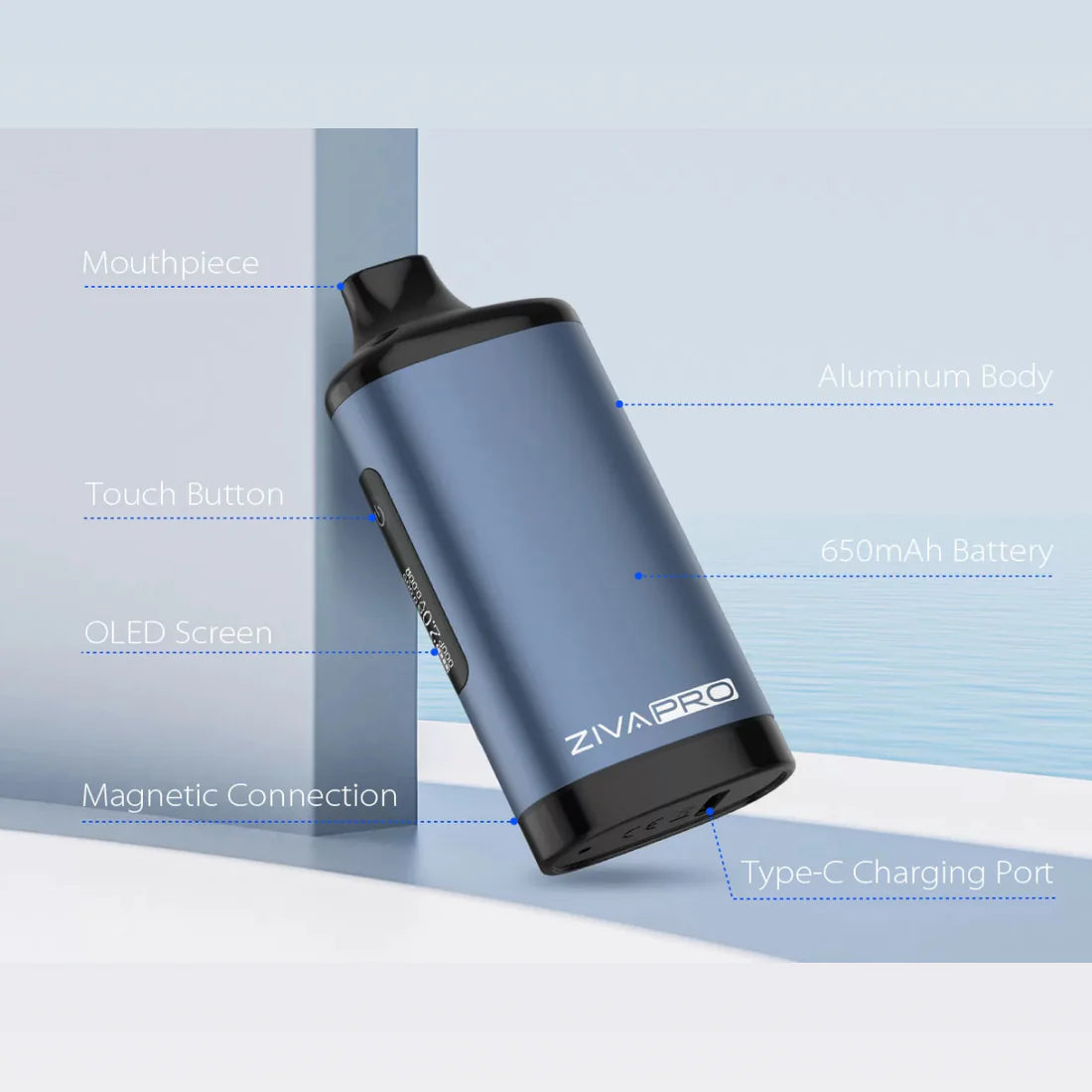 Smart Yocan Ziva Pro | Portable Yocan Ziva | SmokeYosh
