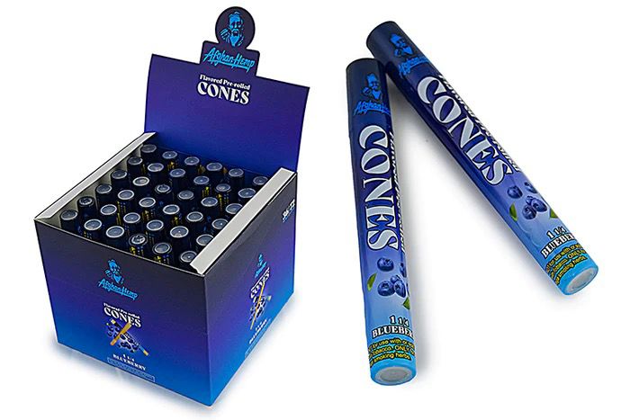 Afghan Hemp Pre Rolled | Flavored Hemp Cones | SmokeYosh