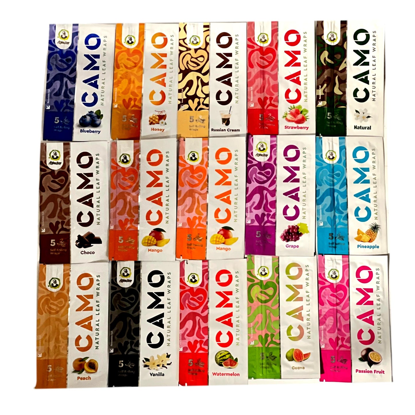 Camo Natural Leaf Wraps