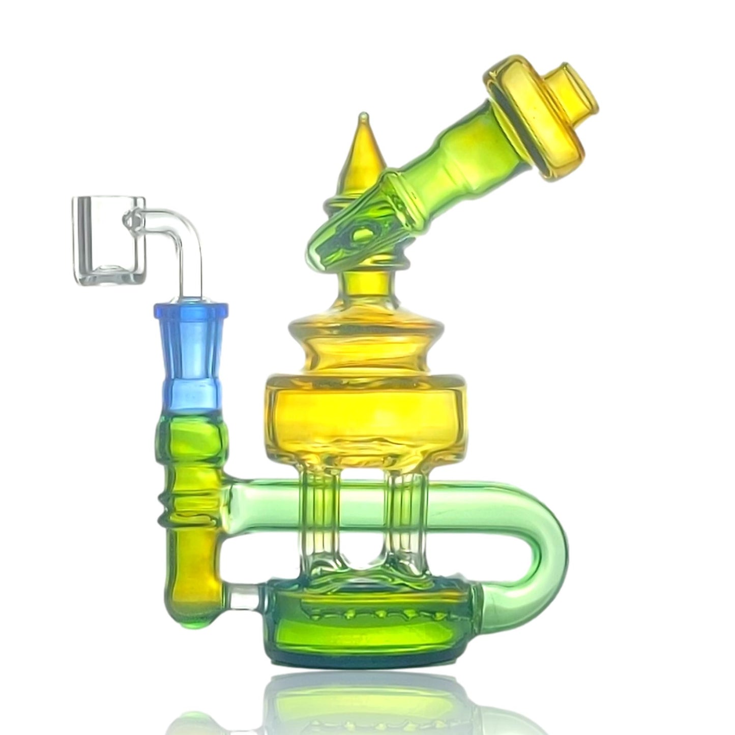 9” Yellow hornet recycler