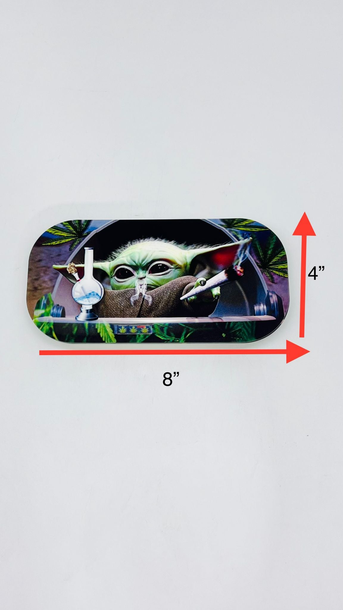 Rolling Tray 3D W/ Magnetic Lid