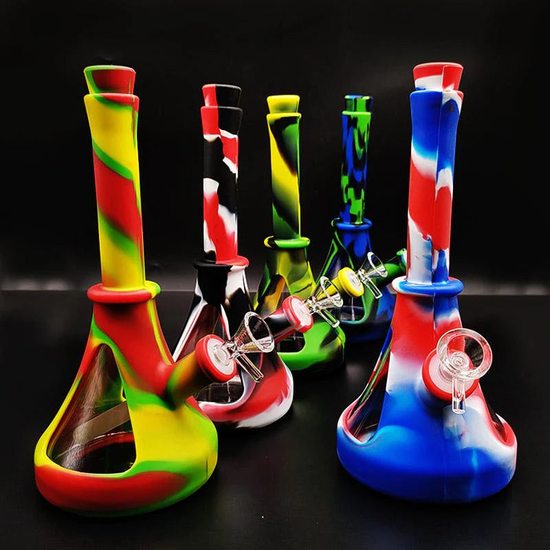 Silicone Triangle Water bong