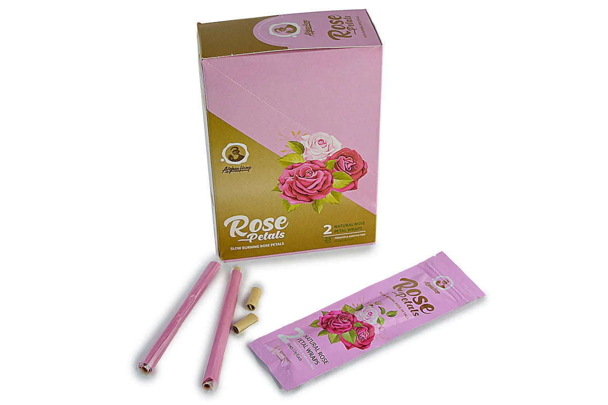 Rose Flavored Hemp Rolling Papers | Flavored Hemp Papers | SmokeYosh