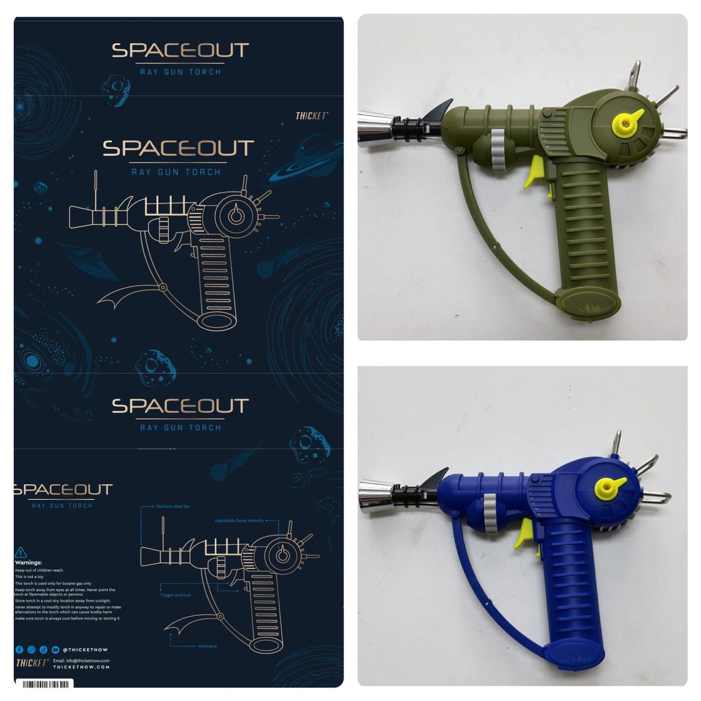 Ray Gun Space Out Torch | Ray Gun | SmokeYosh