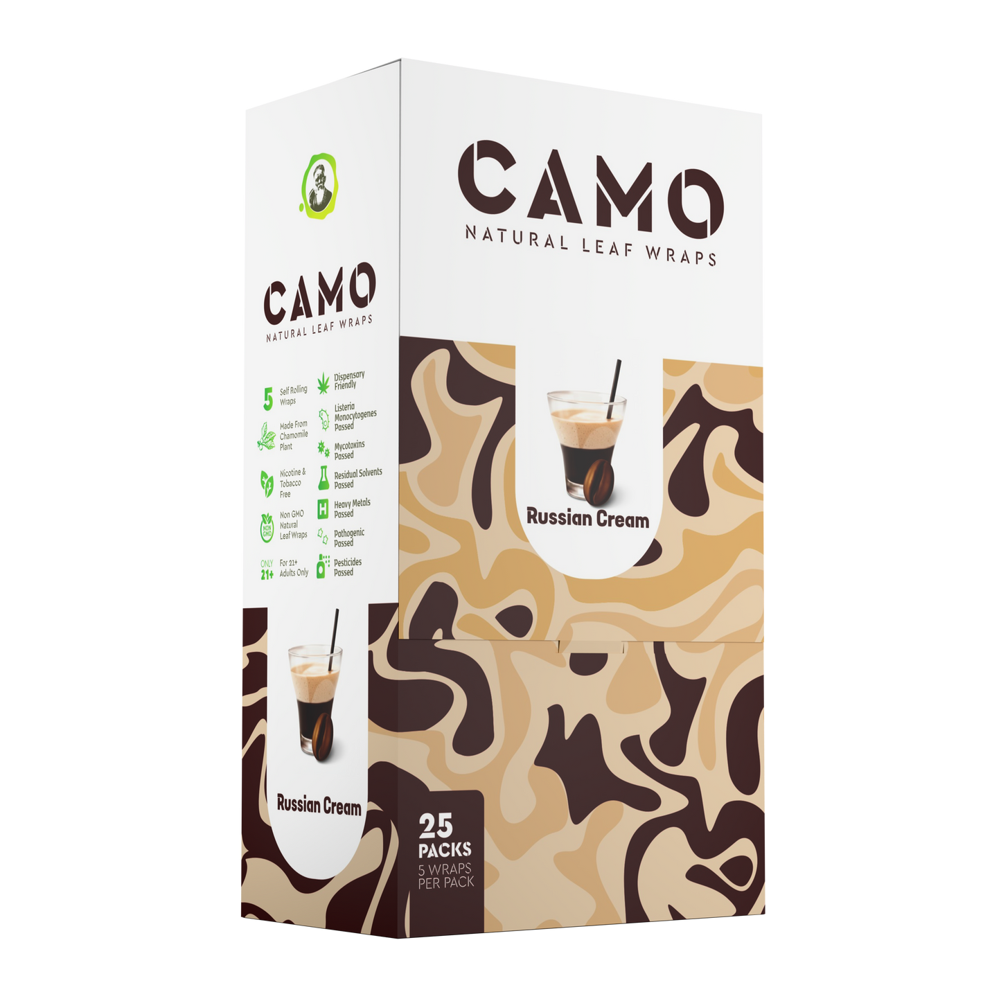 Camo Natural Leaf Wraps