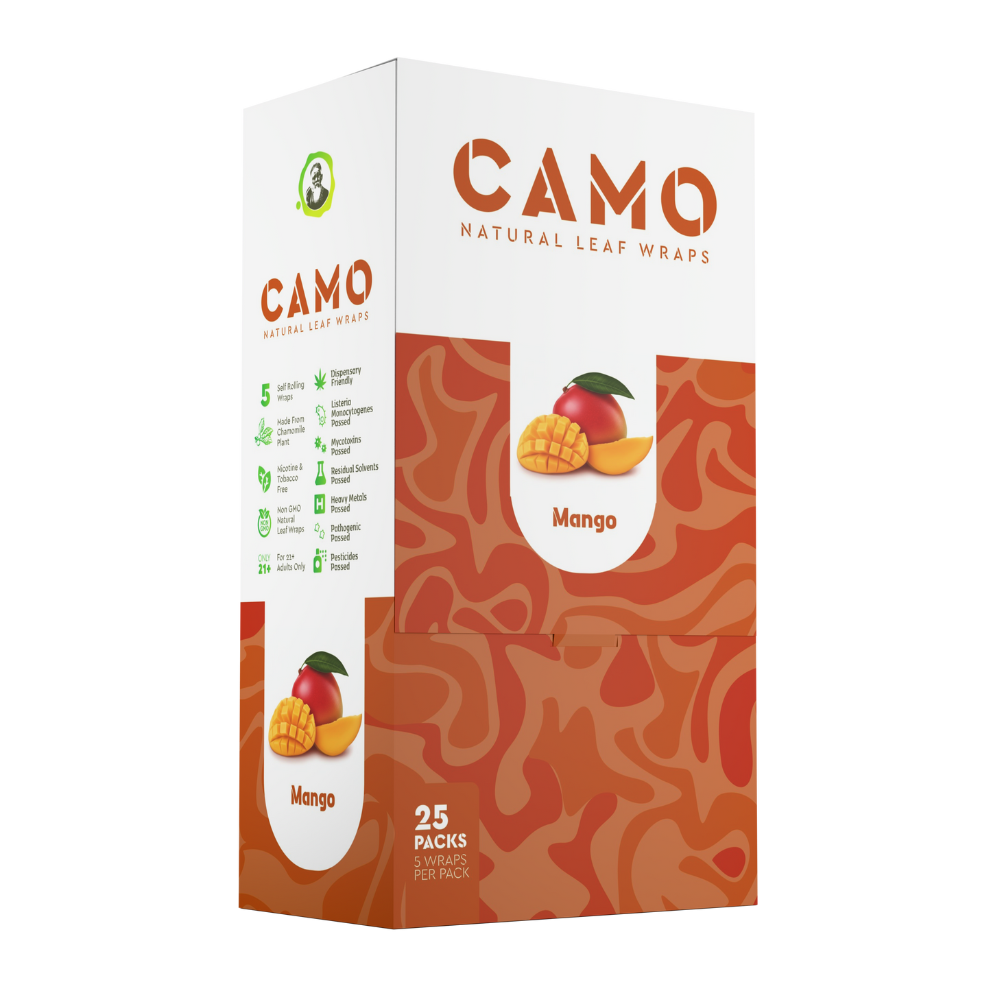 Camo Natural Leaf Wraps
