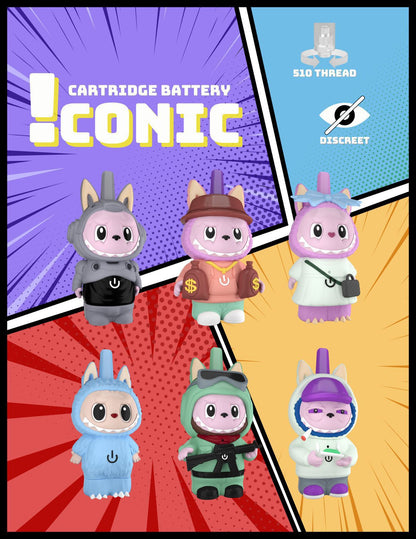 Iconic Labubu Batteries