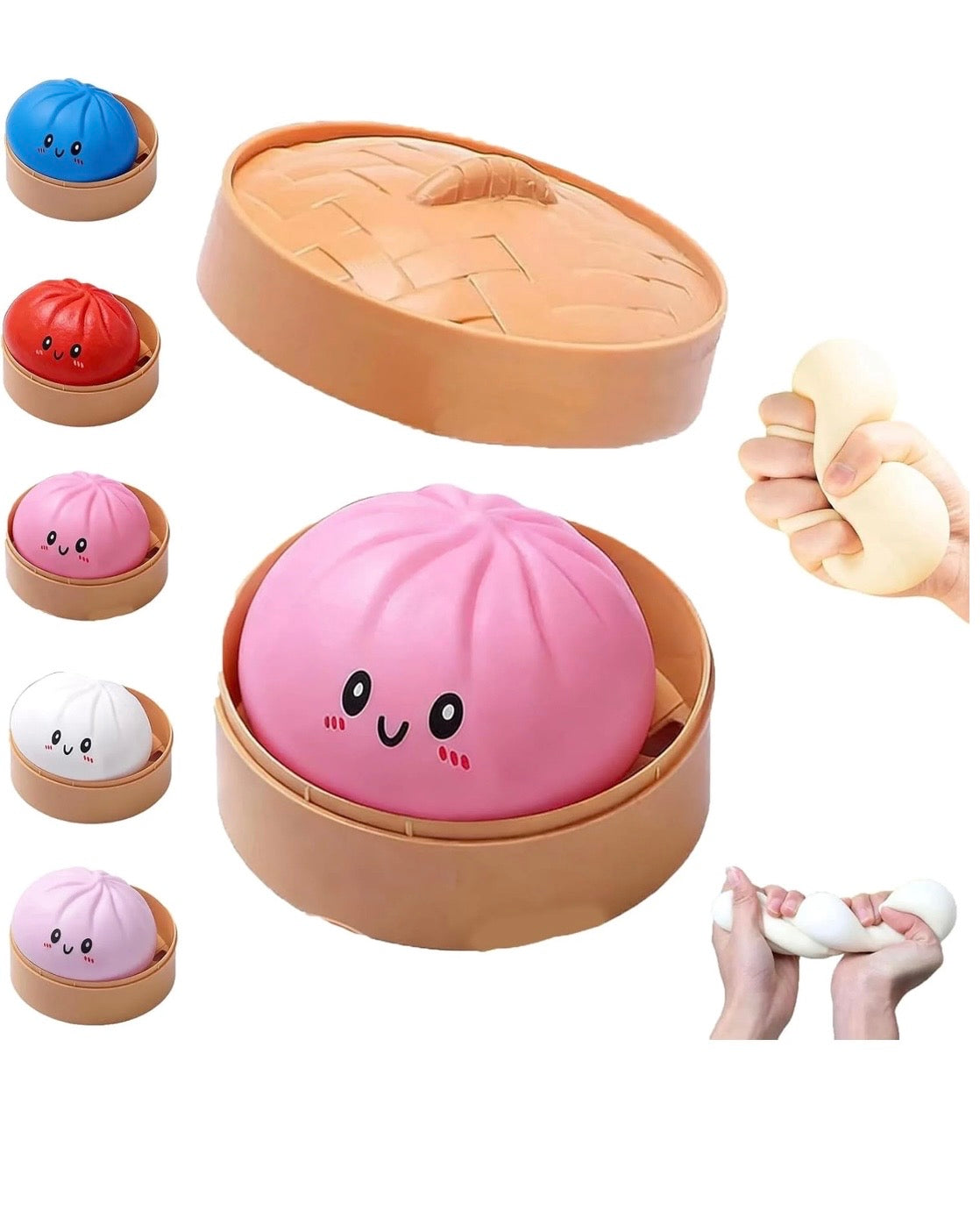 Cloud Bao Plus Ultra Soft Kawaii Dumpling Pillow