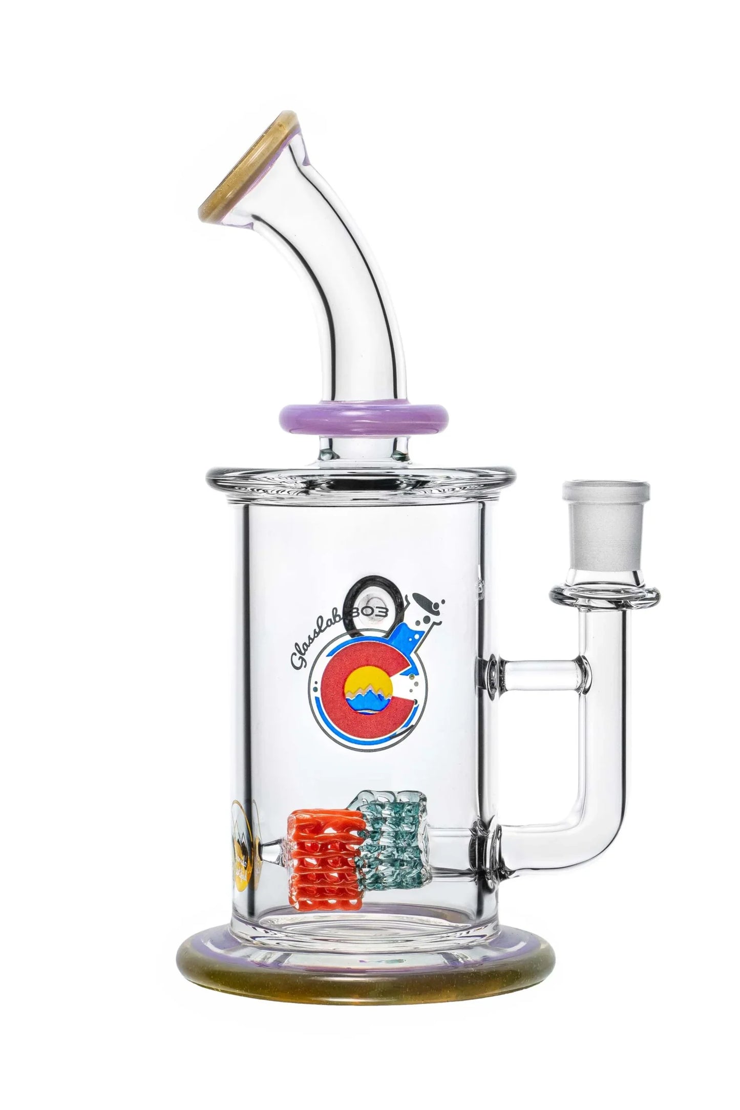 Glass Labs 303 - Double Lace Triangle 7.5"