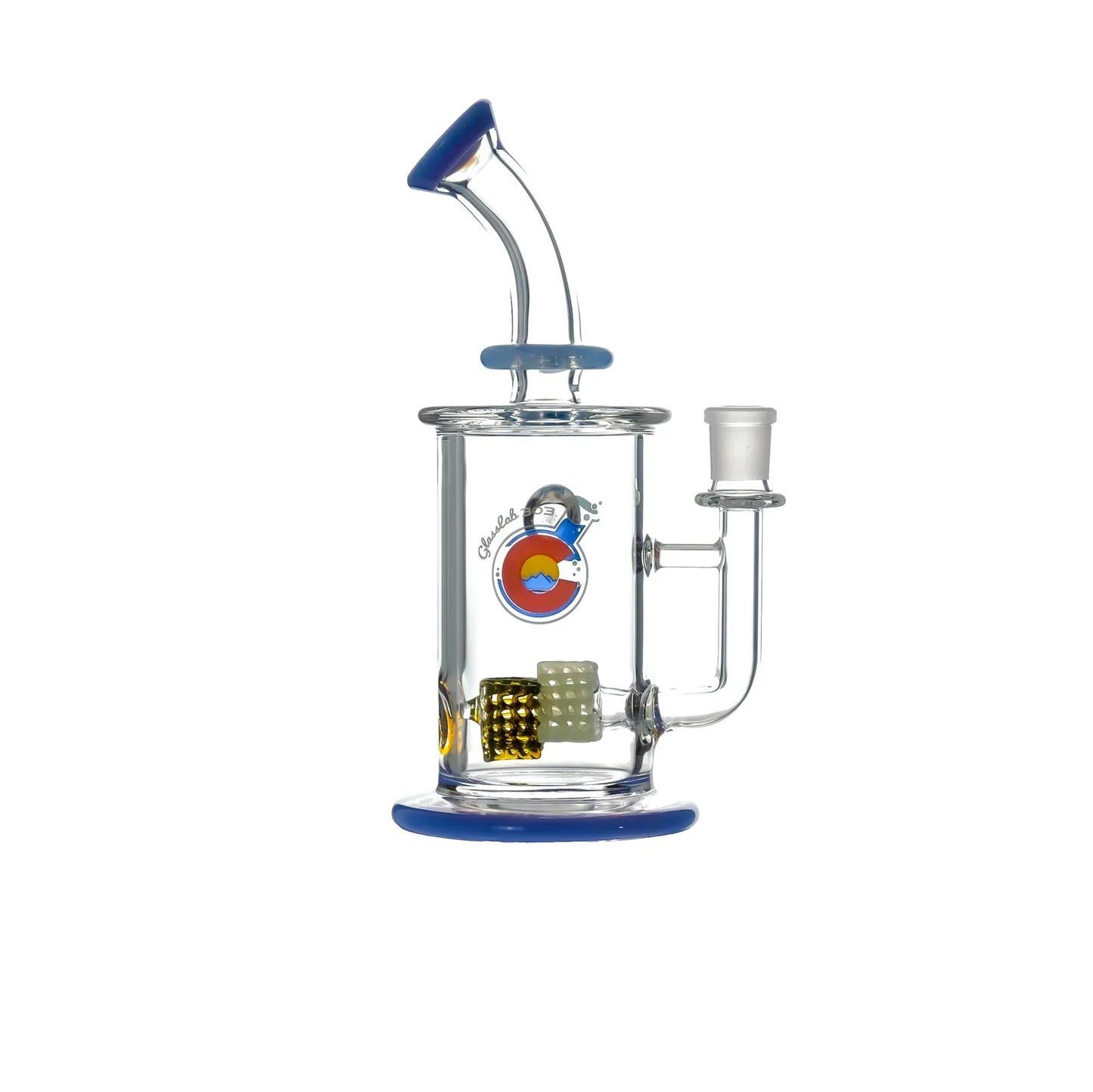 Glass Labs 303 - Double Lace Triangle 7.5"