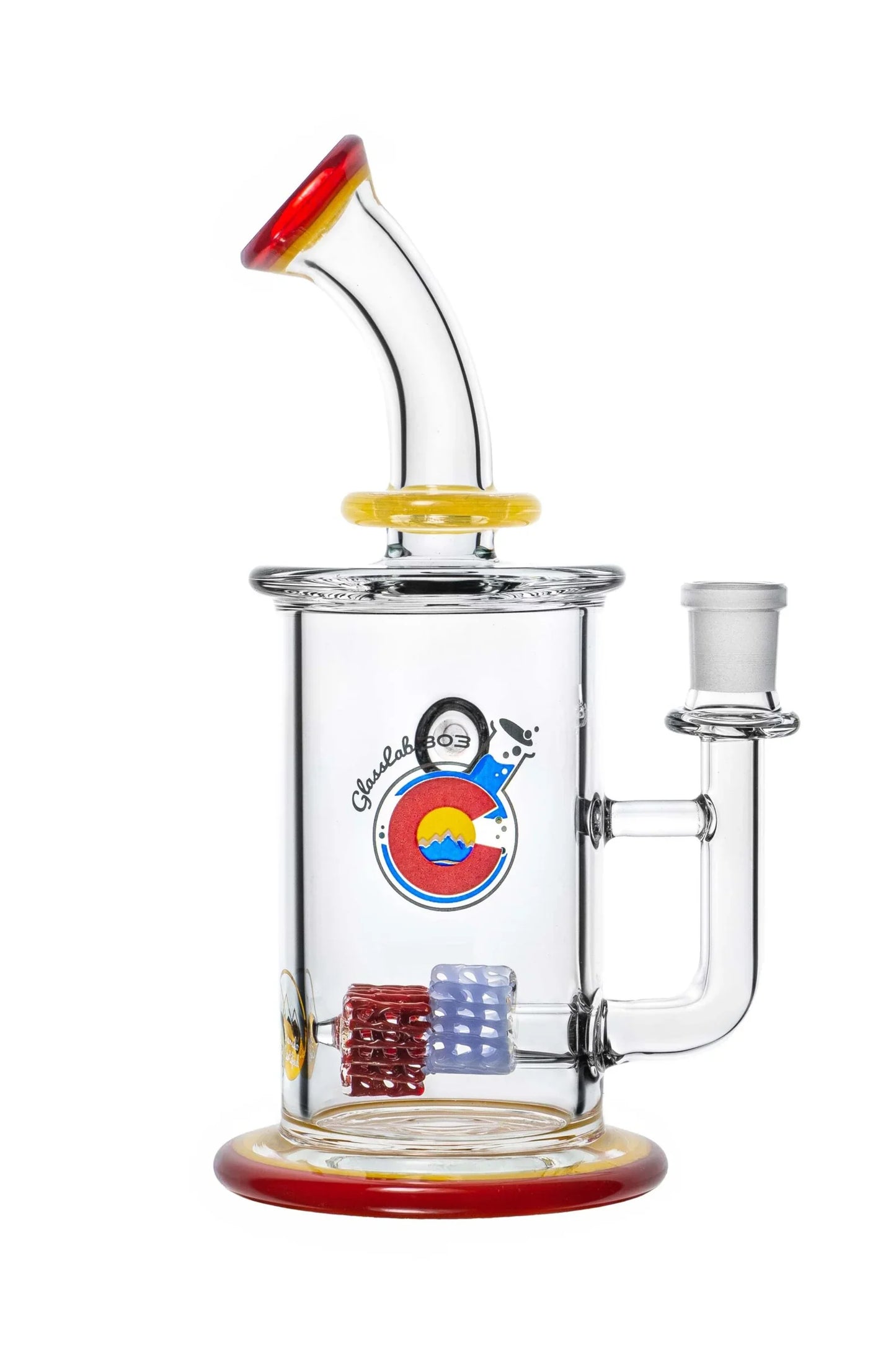 Glass Labs 303 - Double Lace Triangle 7.5"