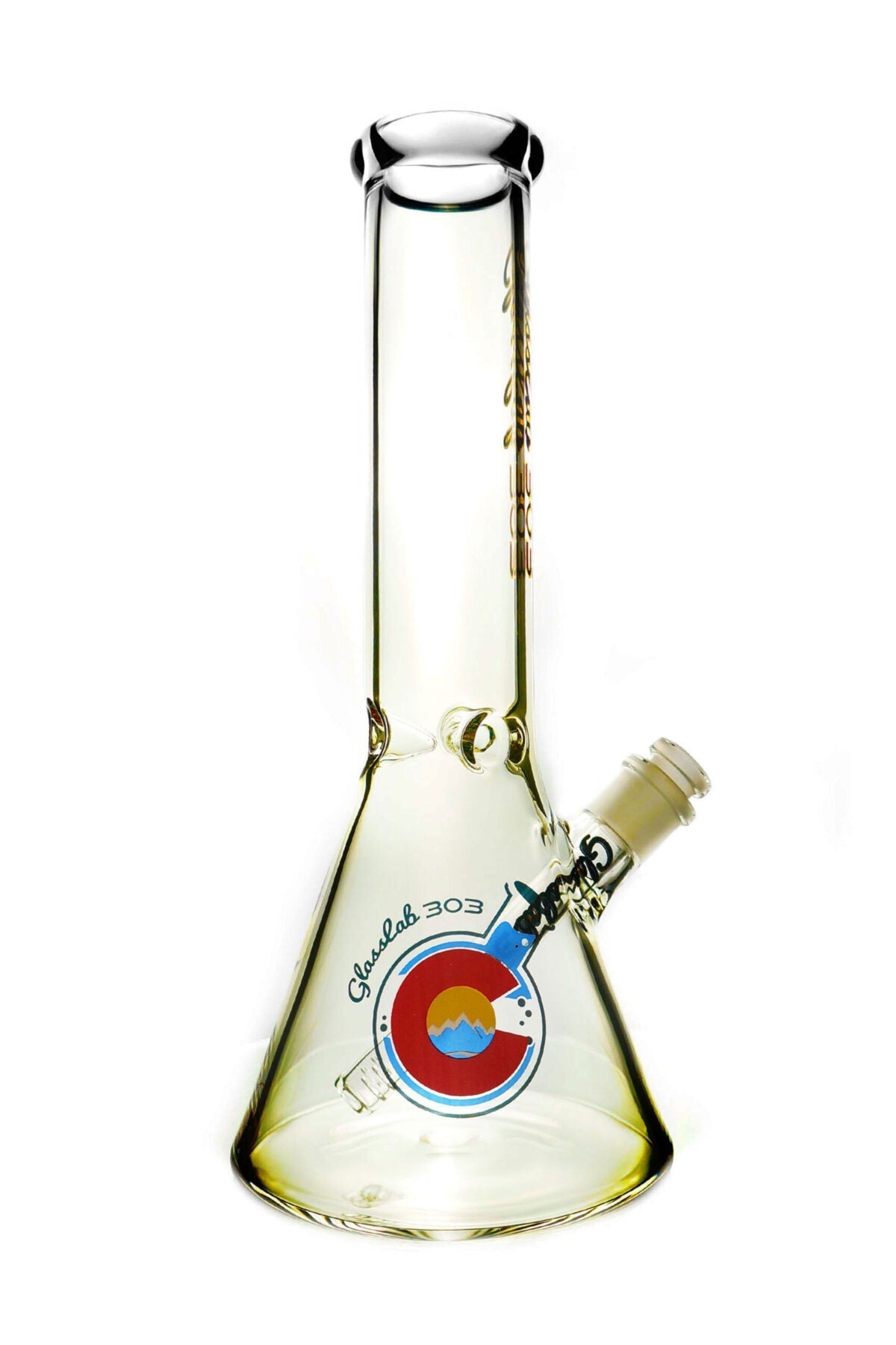 Glass Labs 303 - Silver Fumed Beaker 12"