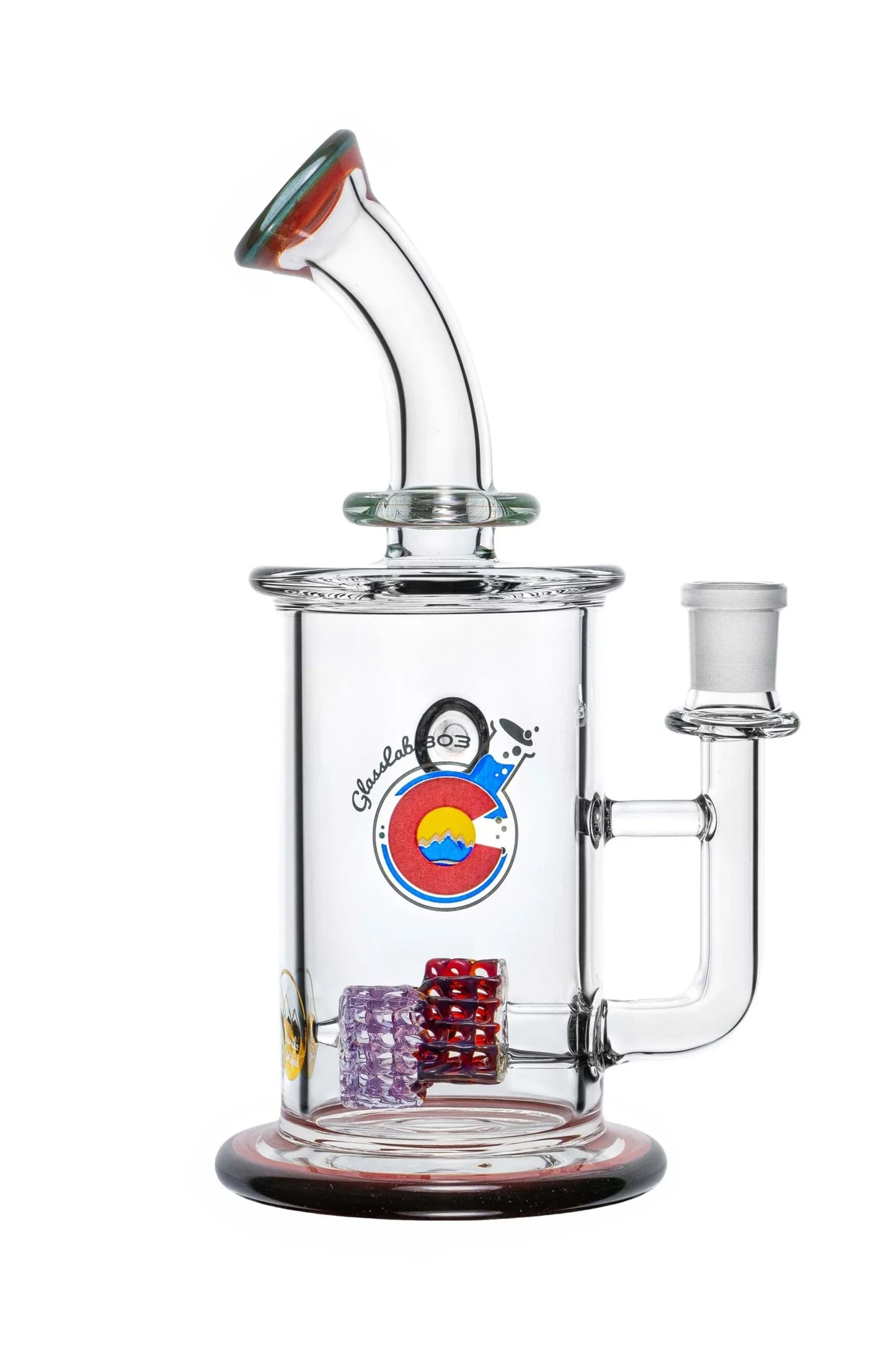 Glass Labs 303 - Double Lace Triangle 7.5"