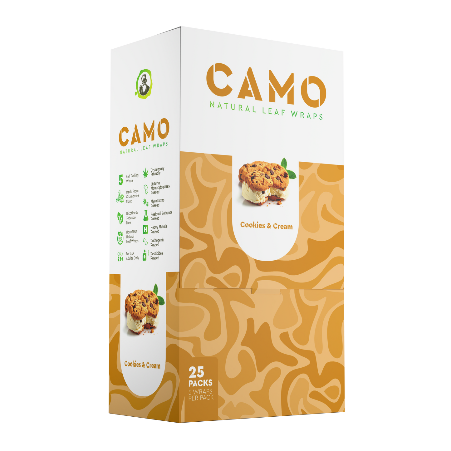Camo Natural Leaf Wraps