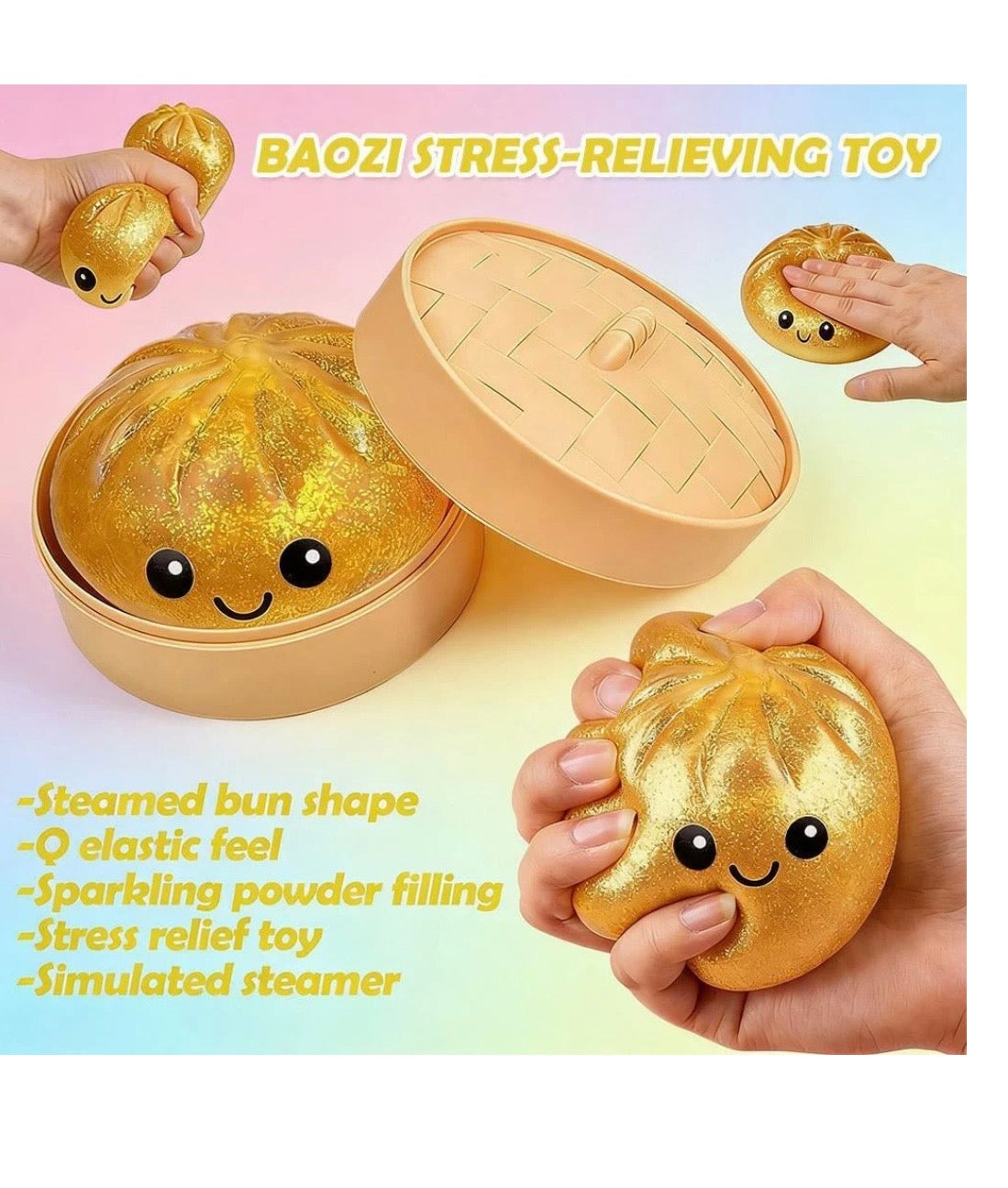 Cloud Bao Plus Ultra Soft Kawaii Dumpling Pillow