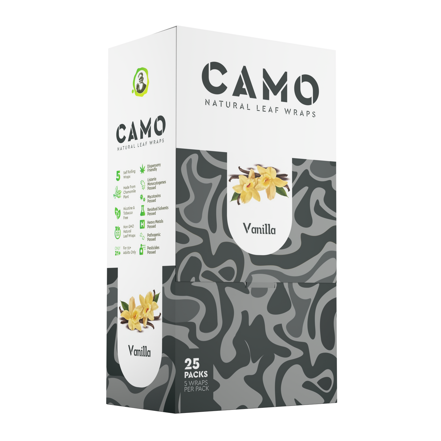 Camo Natural Leaf Wraps