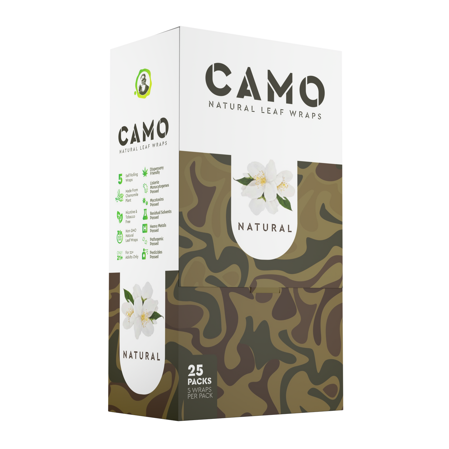 Camo Natural Leaf Wraps