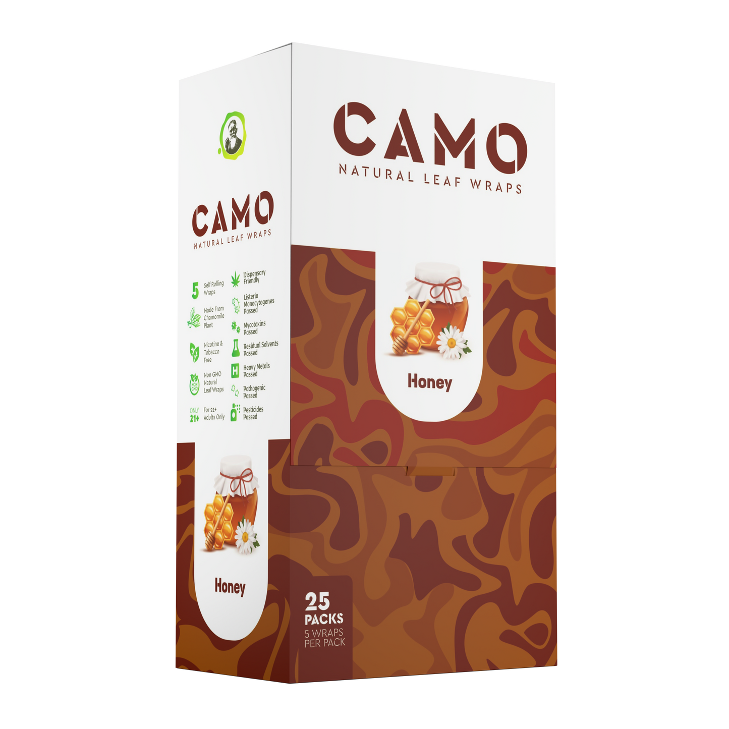 Camo Natural Leaf Wraps