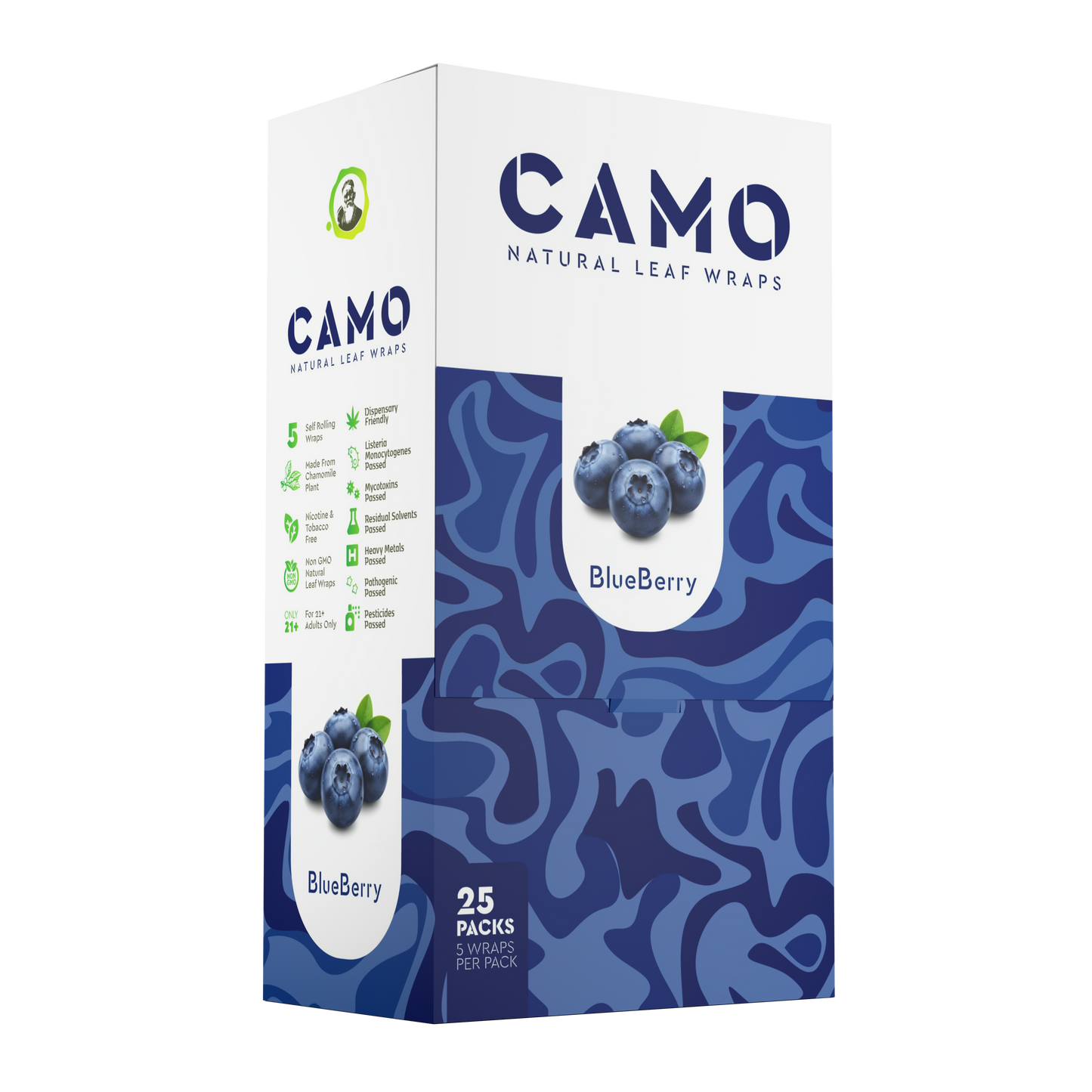 Camo Natural Leaf Wraps