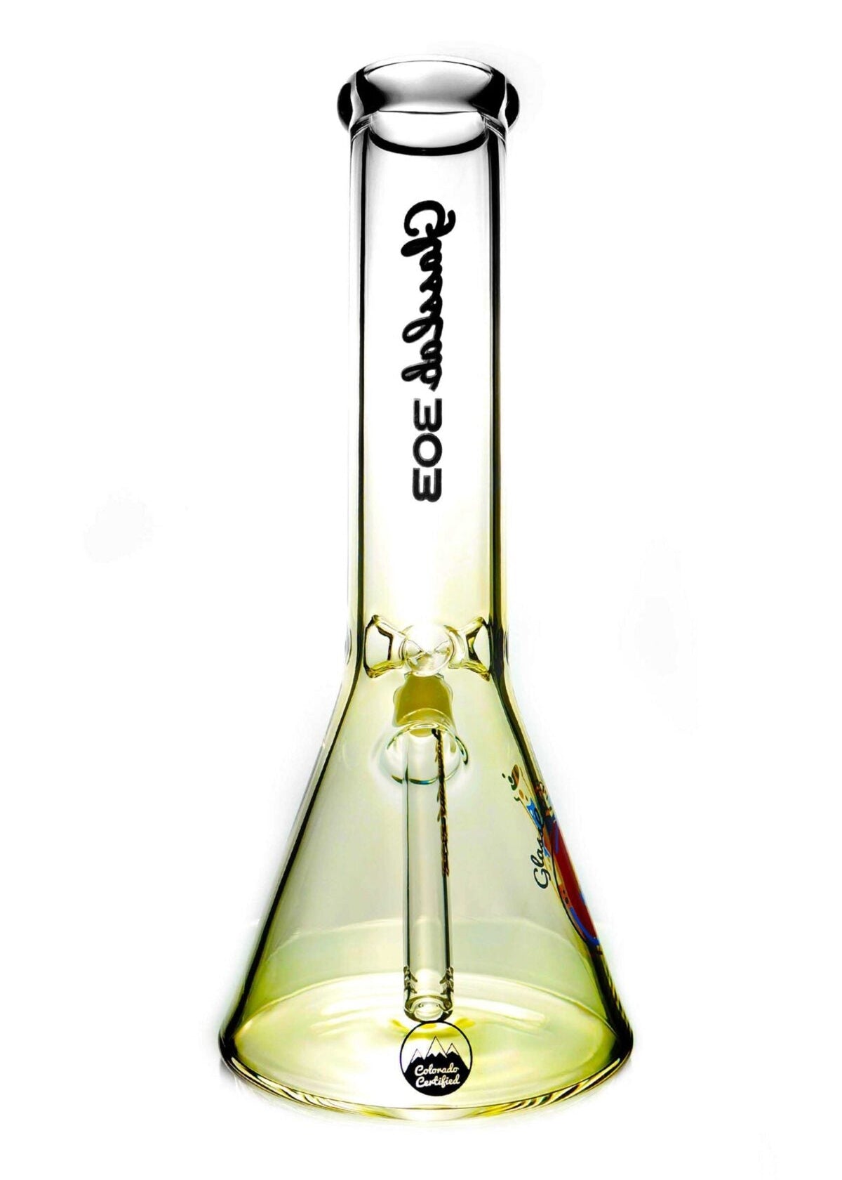 Glass Labs 303 - Silver Fumed Beaker 12"