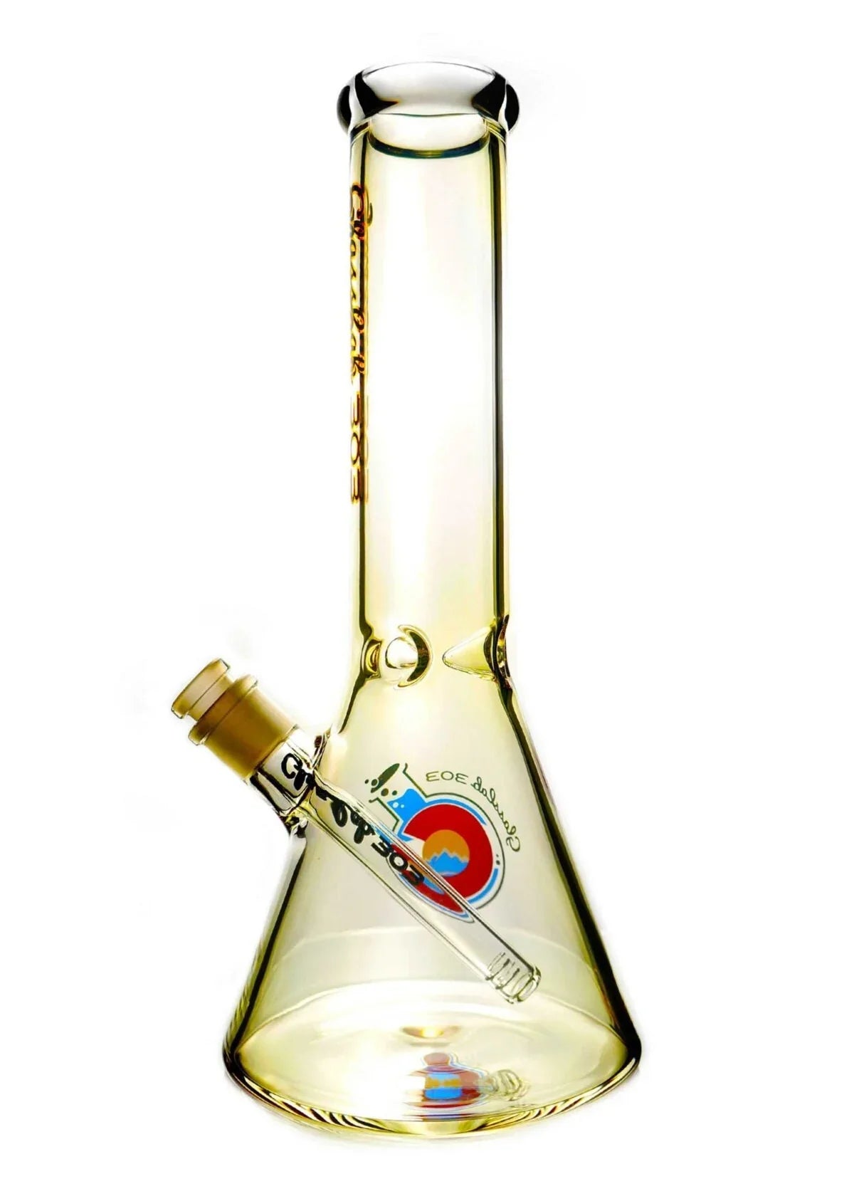 Glass Labs 303 - Silver Fumed Beaker 12"