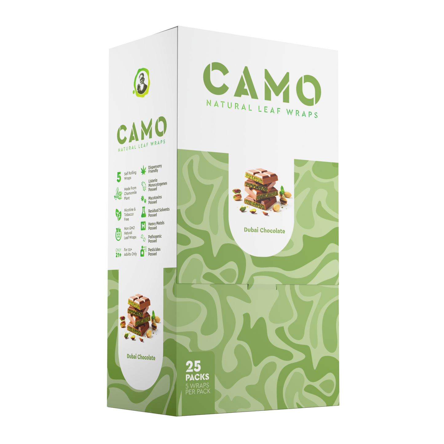 Camo Natural Leaf Wraps