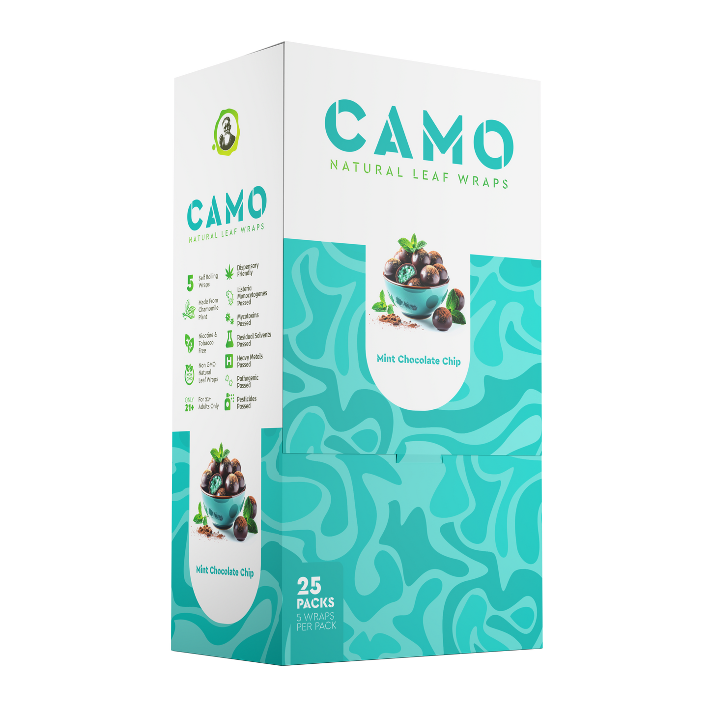Camo Natural Leaf Wraps
