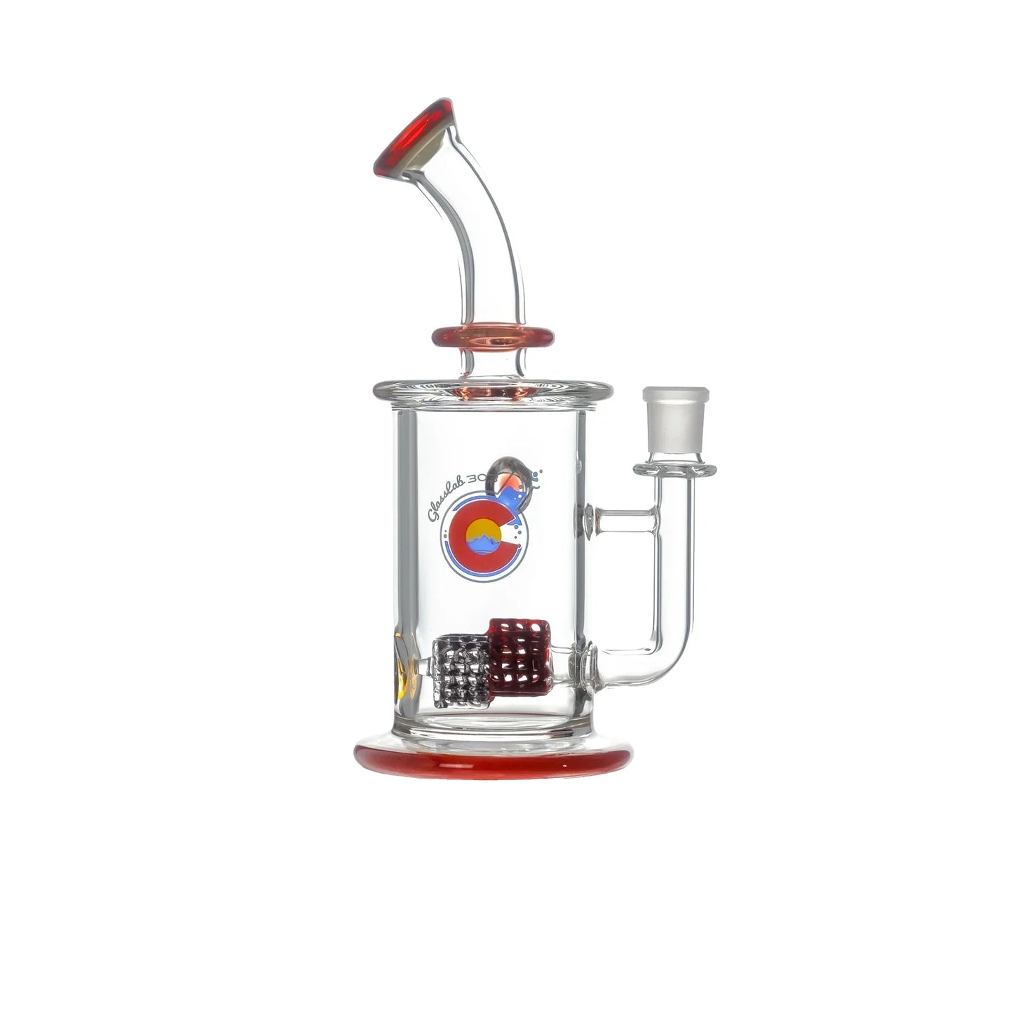 Glass Labs 303 - Double Lace Triangle 7.5"