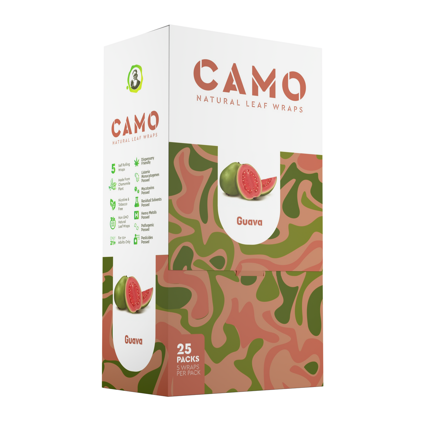 Camo Natural Leaf Wraps