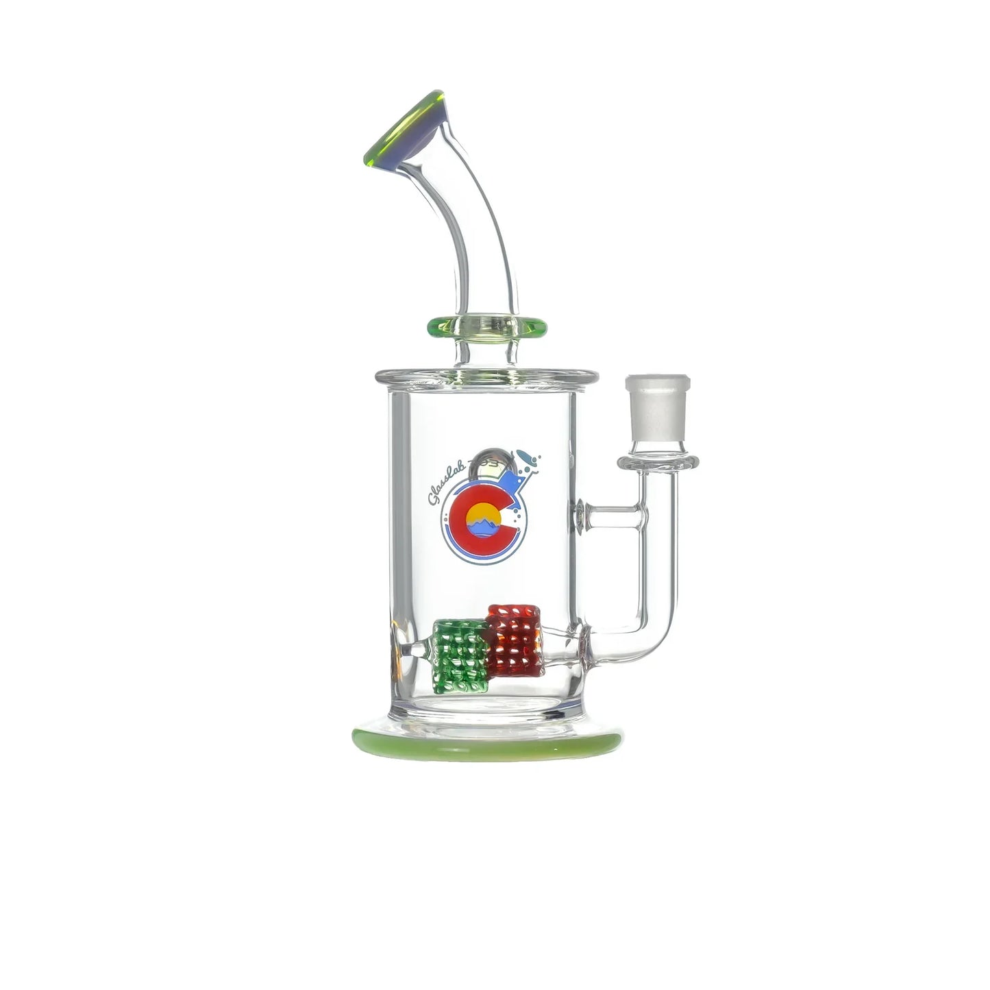 Glass Labs 303 - Double Lace Triangle 7.5"