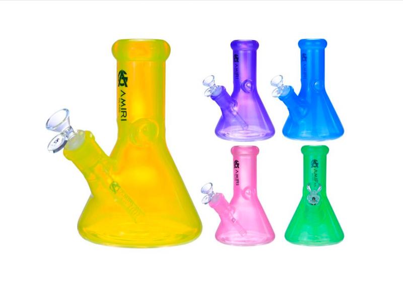 Amiri Glass Mini Color Water Pipe 7”