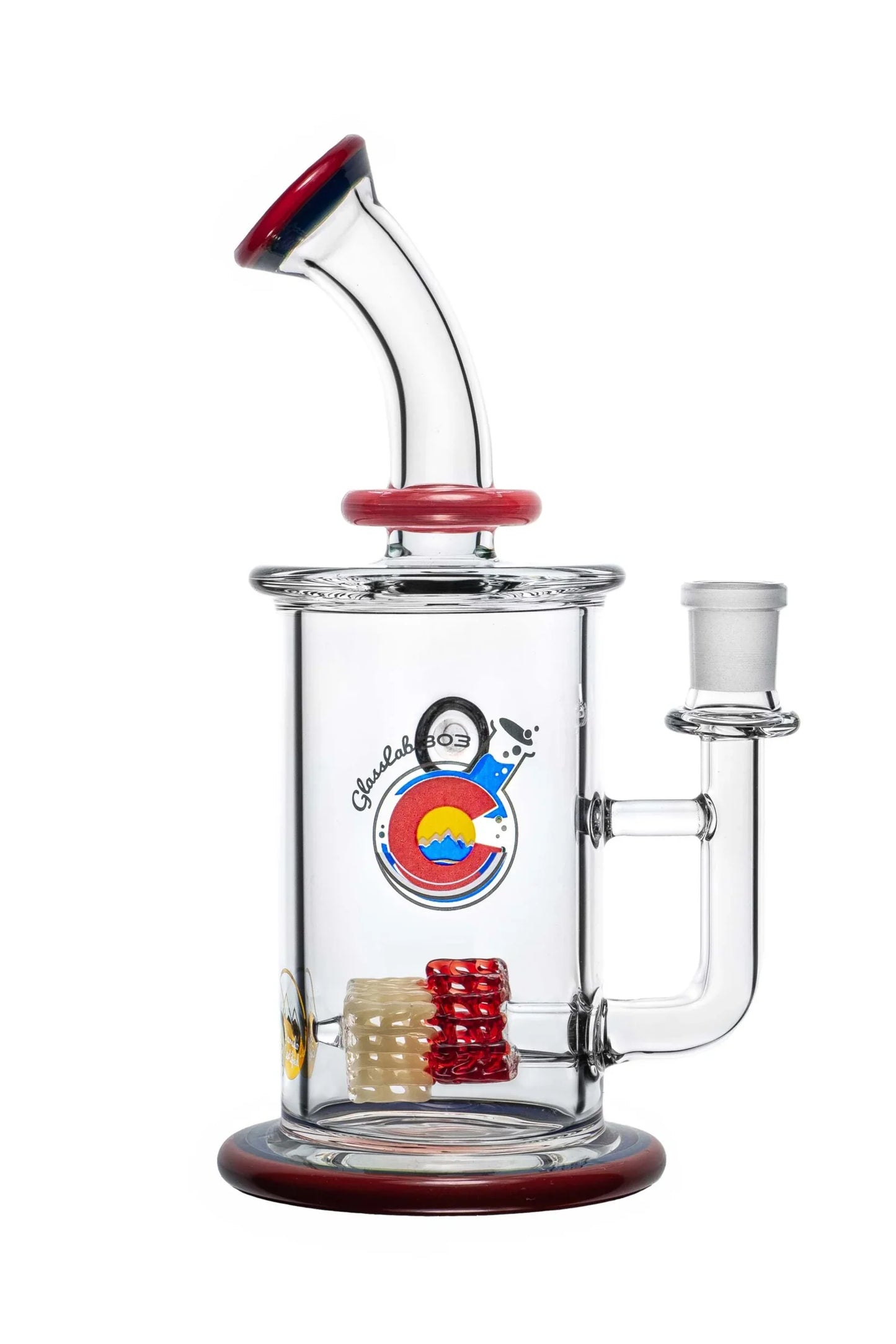 Glass Labs 303 - Double Lace Triangle 7.5"