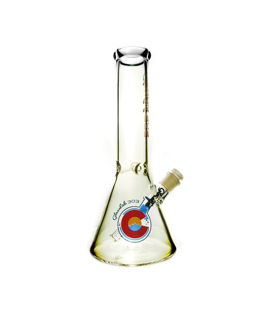 Glass Labs 303 - Silver Fumed Beaker 12"