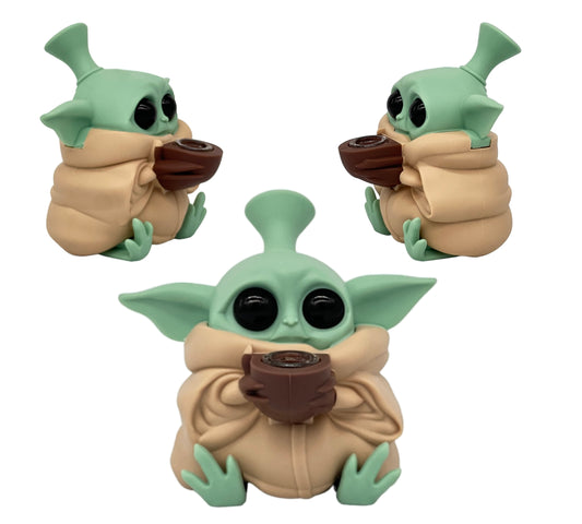 Baby Yoda Silicone Waterpipe