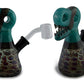 Dino Head Dichro Glass Rig