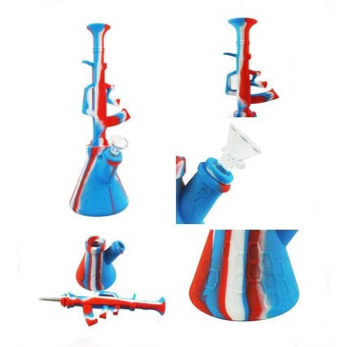 Silicone Water Pipe/Bong AK-47 Design